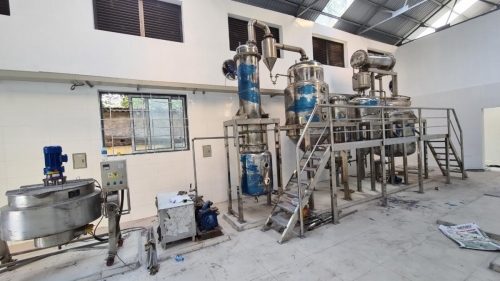 Lắp đặt dây chuyền Cô cao dược liệu bệnh viện y học Dân tộc Bộ công an